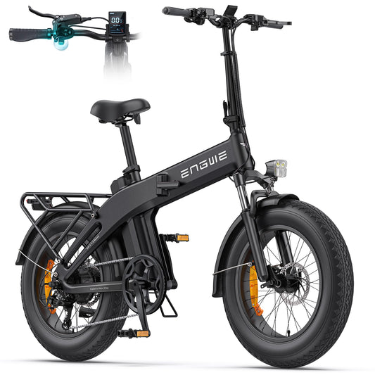 ENGWE EP-2 3.0 BOOST Foldable Electric Bike, 48V 13.5Ah Battery, 120 km Range, Hydraulic Brakes, Torque Sensor